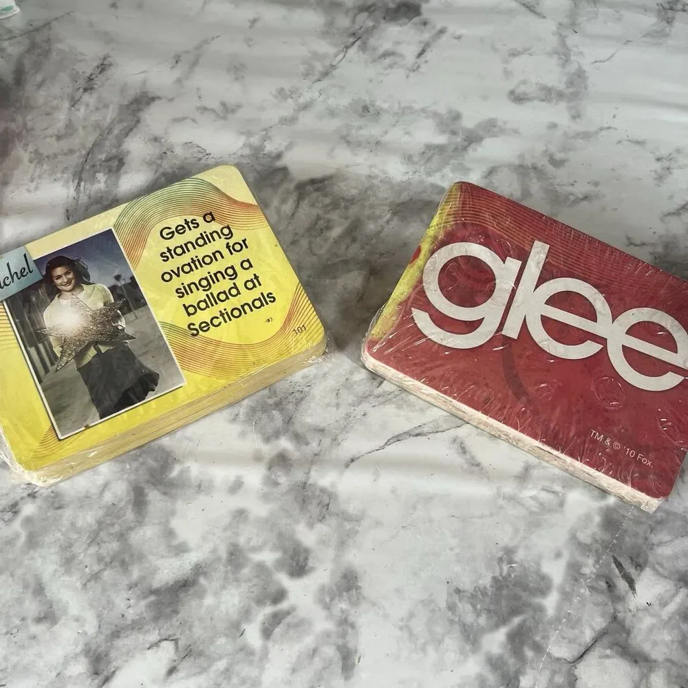 Set of 2 Unopened Card Decks - Glee Game